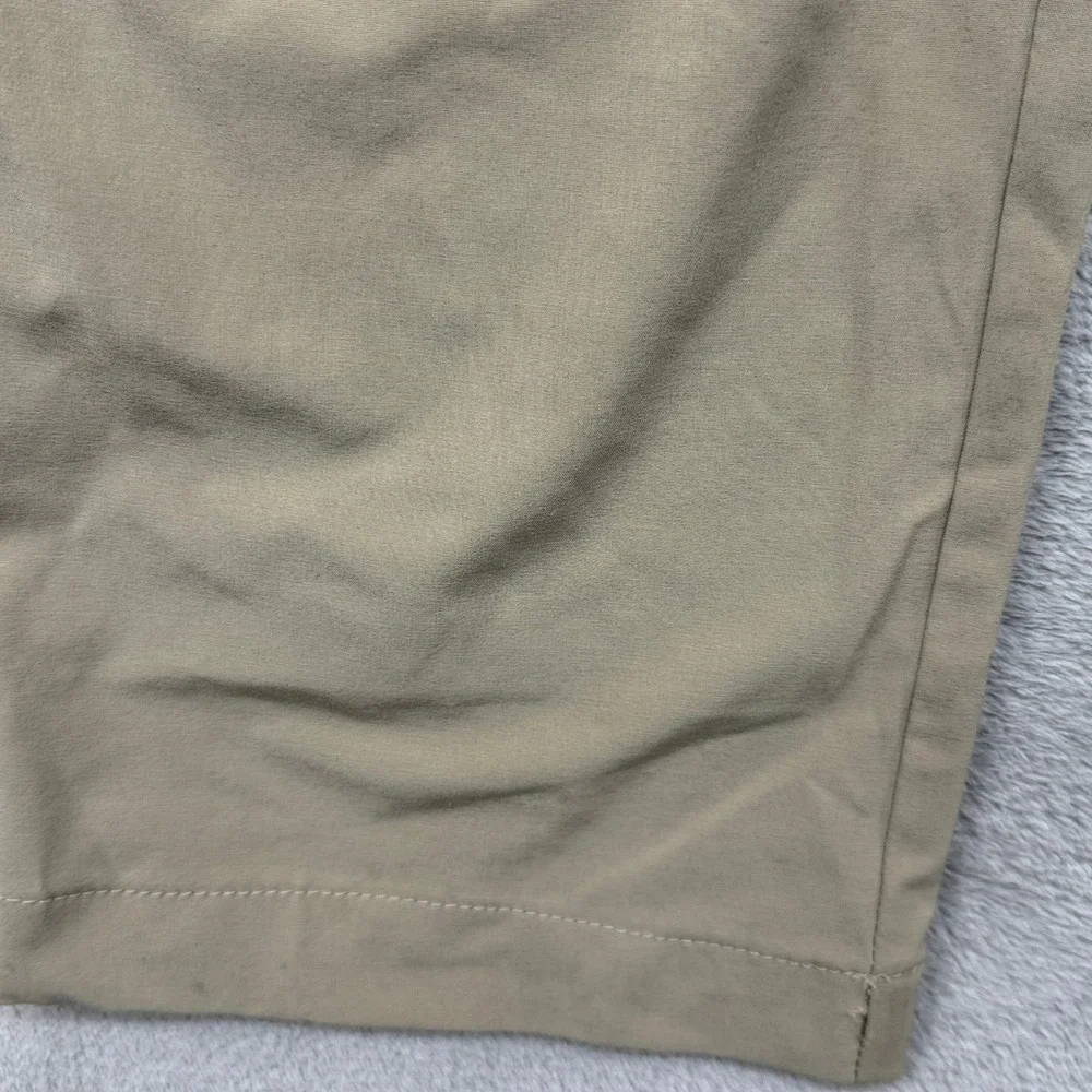 The North Face Convertible Pants Mens 34x30 Khaki Tan Zip Off Hiking NF0A3SO8